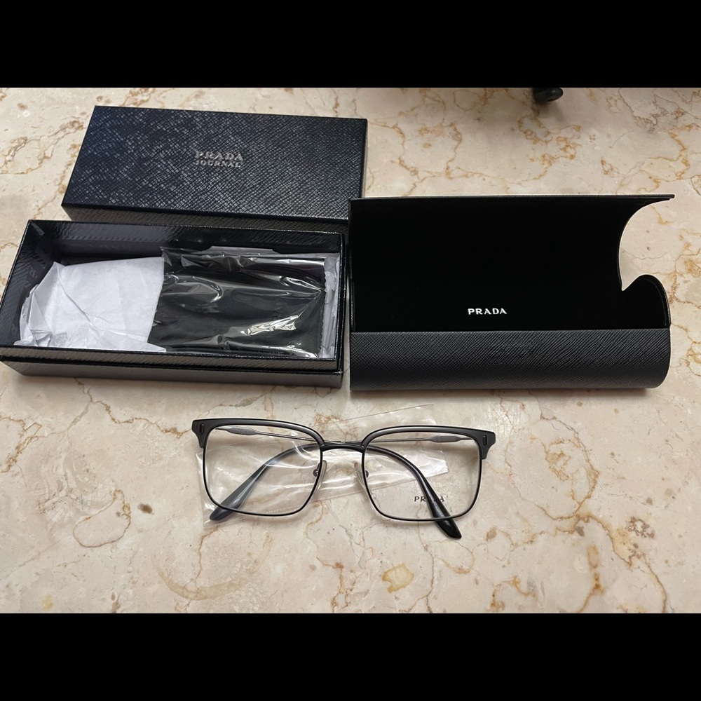 New Prada Journal Eyeglasses with Case.